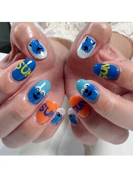 《キャラクターネイル》