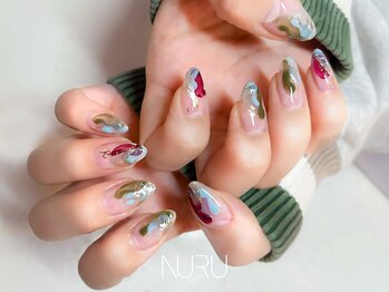 ヌル ネイル 新宿(NURU NAIL)/個性派/韓国個性派/ニュアンス