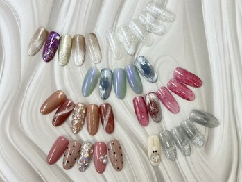 アイラッシュサロン マハロアンドフェスタ 麻布十番店(mahalo&Festa)の写真/【定額デザイン¥7280】デザインサンプル多数ご用意!丁寧な接客×高度な技術でお客様のご満足に努めます♪