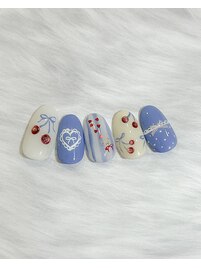 フレンチカラーのさくらんぼ