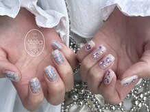 ステラ(stella)/アシンメトリーネイル