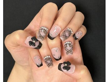 ペッシュブルーム 梅田(Peche Bloom)/大阪オーロラネイル/痛ネイル