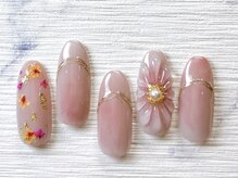 ネイルサロン インプレス(Impress)/ぷっくりフラワー