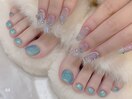 海ネイル×ハンドフットネイル