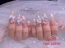 ユミ(U mi)/チップ長さ出しちゅるんネイル