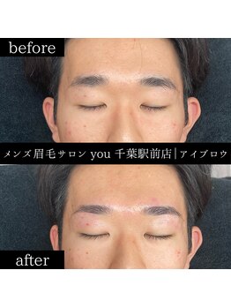 ユー 千葉駅前店(you)/メンズ眉毛/メンズ眉/千葉駅