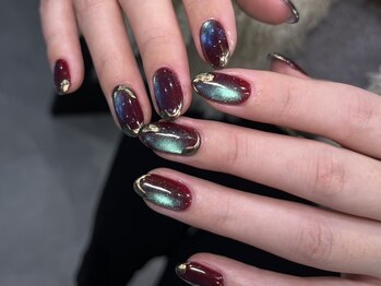 クレオ(Cleo)の写真/長さだし・持ち込みOK*《アートコース65分¥7900/85分¥10100》圧倒的デザイン力!他とは違う私だけのネイルに