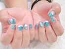#平成ネイル #女児ネイル