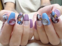 アミュリー ネイル アトリエ(Amury nail atelier)/ハロウィン★秋ビジューネイル♪