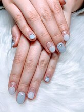 アムルーズ(Amoureuse)/大人花柄ネイル♪