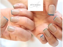 アヤネイルズ アンド アイラッシュ(AYA NAILZ.＆Eyelash)/先端フレンチ