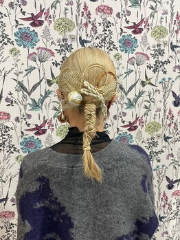 ユアーズ 四街道店(YOURS)/和装まとめ髪玉ねぎヘアアレンジ