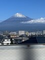 モナージュ 大垣イオンモール店 新幹線からの富士山！最高！