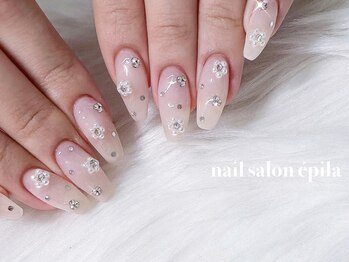 エピラ(epila)/オーロラ×3Dネイル