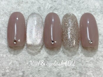 ネイル アンド アイラッシュ ヨンマルニ(Nail&eyelash 402)/大人マグネイル