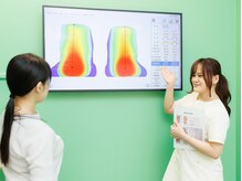 ビオプラス そごう大宮店(bioplus)/3D足型測定器で計測