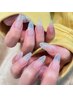 Hand◇チップ長さ出し/ラメorカラーグラデーション 120分 ¥8980