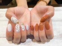 ネイルアルケー(Nail ARCHE)/シンプルアシンメトリー