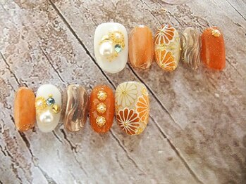 ミッシュネイル(mish nail)/成人式・卒業式ネイル