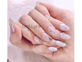 ホログラム＋水滴