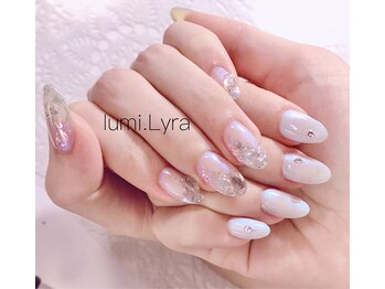 ルミリラ(lumi.Lyra)/ホログラム+水滴