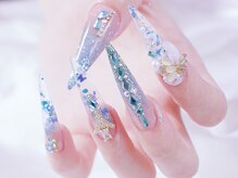 ネイルサロン ハナアオヤマ 堂山店(Nailsalon HanaAoyama)/♪design scalp♪