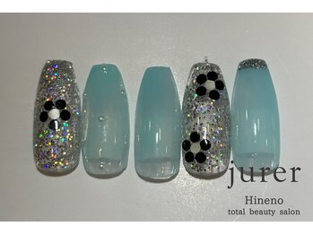 ネイルアンドアイラッシュデザインサロン ジュレ 日根野店/定額コース6600円
