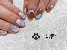 ちぐはぐマグネットネイル