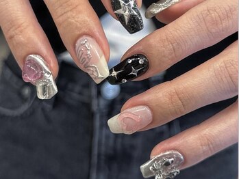 アイネイルズ 天神今泉店(I-nails)/【sana.i】詰めこみアート
