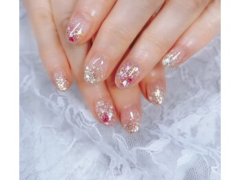ディアリーネイル(Dearly Nail)/ドライフラワーデザイン