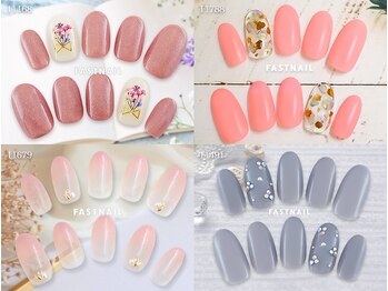 ファストネイル シャポー本八幡店(FAST NAIL)/定額 ¥4860 ◆ シンプルBコース