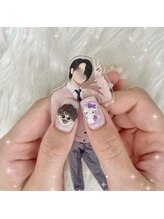 プリュム(Plume)/3D/推しネイル/キャラクター