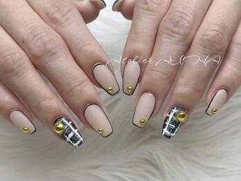 ツイードネイル