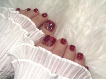 ENAIL　高田馬場店/フットネイル/フラッシュ