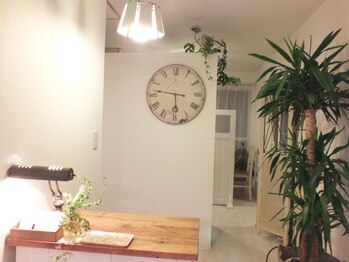 ムーンガーデン(moon garden)/お客様をお迎えするカウンター