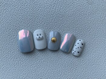 カラ ネイル 中津店(calla nail)/ほっこりアニマルネイル