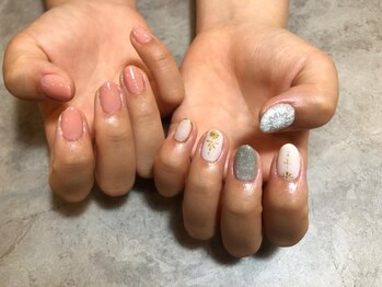 イデアル(ideal)/ジェルデザインフリー5本アート