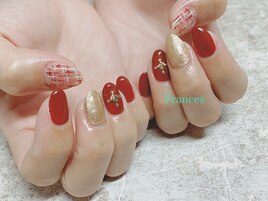 ツイードネイル