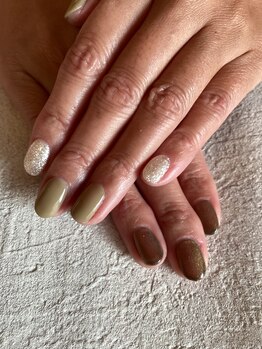 オーサムブロッサム 茅ヶ崎店(AwesomeBlossom)/マグネットネイルmix