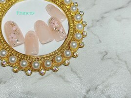 キラキラ流れる桜