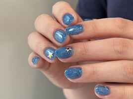 爽やかフラッシュネイル