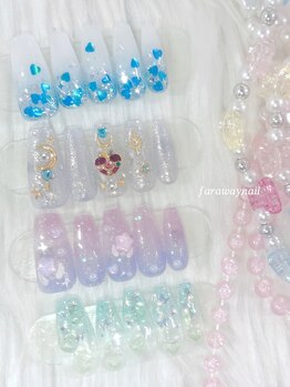 ファラウェイネイル(Faraway nail)/定額デザイン☆カラー変更◎