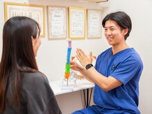 岡崎メディカル整体&ゴールデンケア 東岡崎店の雰囲気（食事管理や筋トレ方法など、当院でトータル解決◎）