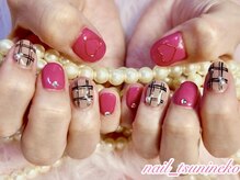 月猫/★秋の定額★チェックデザイン！