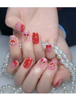 サムズアップネイル(thumbs up nail)/お客様ネイル