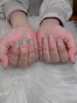 エーナイン イオンモール苫小牧店/春色カラーグラデーション