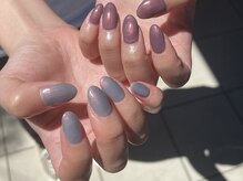 アース コアフュールボーテ 新潟中野山店 (EARTH Coiffure beaute')/アシンメトリーワンカラー