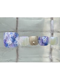 紫陽花梅雨フット12500円