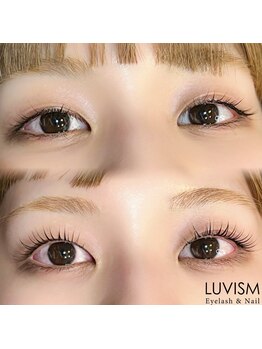 ラヴィズム アイラッシュ アンド ネイル (LUVISM)/まつげパーマ★ 担当:MAYA