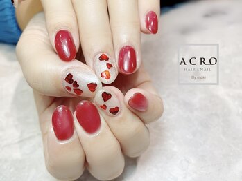 アクロネイル アンド アイ(ACRO NAIL&EYE)/ハートネイル